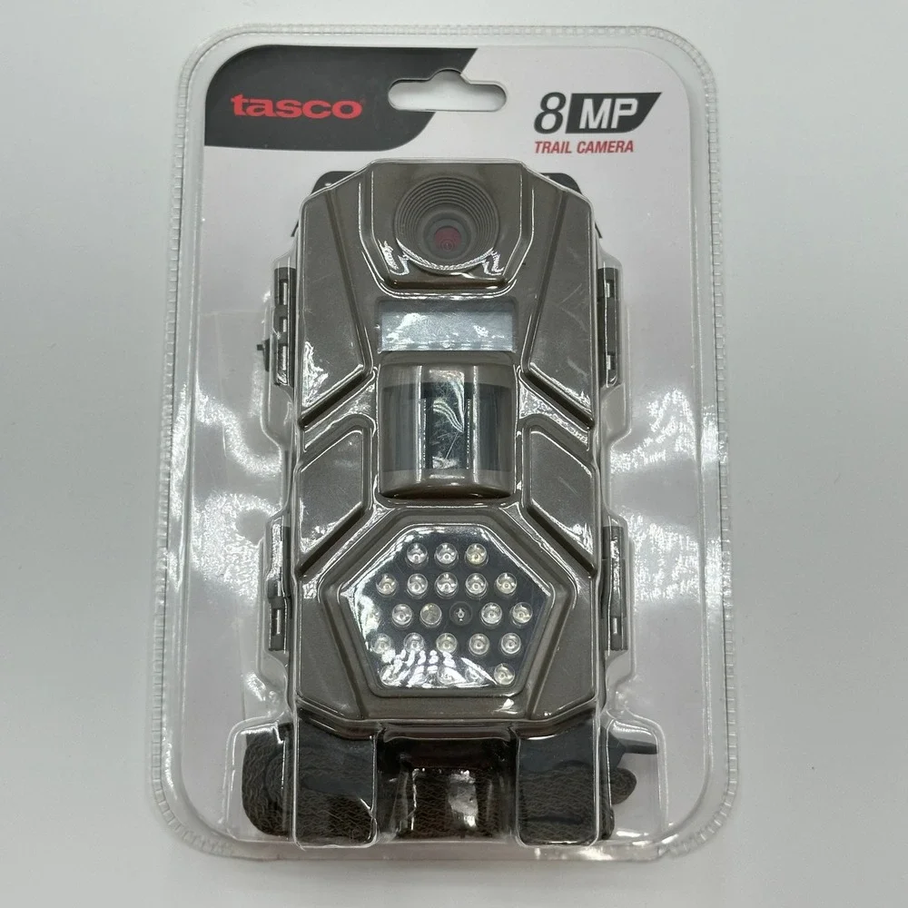 Tasco 8MP Trail Camera 720p Video 1s Trigger Speed Brown Model 119271CW NEW